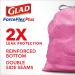 GLAD ForceFlex Plus Drawstring 13 Gallon Cherry Blossom Odor Shield Pink Trash Bags - 90 Count - Buy Online on GoSupps.com