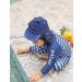 weVSwe Baby Toddler Sun Hat UPF 50+ with Flap Neck Protection - Dark Blue 12-24 Months - Buy Online on GoSupps.com
