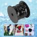100 Yards 6mm Black Sequin String for Jewelry Making & Costume Accessories | Flat Sequin Trim for Crafts - Buy Online on GoSupps.com