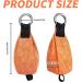 Dawitrly Arborists Throw Weight Bag with D-Ring for High Limb Throwing - Orange 250g/8.8oz - Buy Online on GoSupps.com