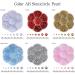 Fashion Half Beads Nail Art Decorations In Various Show Your Charm For Women And Girls Nail Art Accessories Multi-Color - Buy Online on GoSupps.com