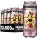 Rockstar Energy Drink Strawberry Lime Zero Sugar - caffeinated soft drink without sugar for energy kick disposable (12 x 500ml)