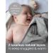 Cuddledry Hands Free Baby Bath Towel | Luxuriously Soft Bamboo & Cotton Hooded Apron Towel for Safe Bathtime | Perfect Newborn Gift | Grey - Buy Online on GoSupps.com