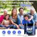 NAD+ Supplement-Liposomal Nicotinamide Riboside Resveratrol 1000mg Pure Organic Supplement for Healthy Aging Brain Cellular Energy 80 Capsules - Buy Online on GoSupps.com