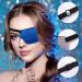 PAGOW 3Pcs 3D Adult Eye Patches - Adjustable Eyepatch for Lazy Eye - Black Grey Blue - Left Eye - Buy Online on GoSupps.com