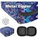 Stylish Purple Mandala Menstruation Bag for Women & Girls - Zippered Tampon Carrier & Bandage Tote - Buy Online on GoSupps.com