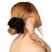Kitsch Brunch Black Hair Scrunchie - Stylish Elastic Hair Tie for Girls & Women - Buy Online on GoSupps.com