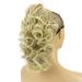 Imissu Chaotic Curly Short Claw Ponytail Hair Extensions - Dirty Blonde Clip-In Wig - Buy Online on GoSupps.com
