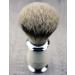 Top Old School Shaving Set for Men | Silver Tip Brush DE Safety Razor & Chrome Stand - Gentlemen's Grooming Essential - Buy Online on GoSupps.com