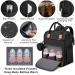 Portable Diaper Bag Backpack with Changing Station and USB - Waterproof Large Capacity Travel Bag with Insulated Pockets, Stroller Straps - Ideal Gift for Mom & Dad - Black - Buy Online on GoSupps.com