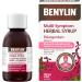 Benylin Multi-Symptom Herbal Syrup Cough Suppressant Sore Throat Relief Common Cold Pelargonium Sidoides 100-mL - Buy Online on GoSupps.com
