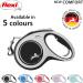 Flexi New Comfort Tape Grey & Black Medium 5m Retractable Dog Leash for 25kg/55lb Dogs - Buy Online on GoSupps.com