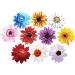 100Pcs 1-inch Painted Wooden Daisy Flower Buttons for Crafts - Sunflower Shaped Wood Buttons with 2 Holes - Flatback Christmas Buttons - Buy Online on GoSupps.com