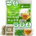 Lavendium Premium 15 Moringa Leaf Tea Bags 100% Natural and Pure from Moringa Leaves. Made with Eco-Conscious Tea Bags Moringa Leaf Herbal Tea. No Sugar No Caffeine No Gluten Vegan.