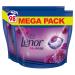 Lenor Color Detergent Pods All-in-1 98 wash loads (2x49) Amethyst Flower Dream with Ultra Cleaning Power 98 pieces (1 pack)