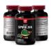 SKIN CARE SOLUTIONS SPIRULINA Capsules - Spirulina Wellness Blend Spirulina Energy Healthy Living Clean Nutrition Supplement Green Plant-Based Nutrition Immune Support Living 1Bot