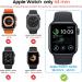 Suoman 2-Pack for Apple Watch Series 8/7/6/5/4/Series SE/SE 2 44mm All-Around Screen Protector Case  Tempered Glass Screen Protector Case Ultra-Thin for iWatch 44mm Protection Cover - Black Black 44MM - Buy Online on GoSupps.com