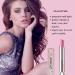 Nuest Diamond Shine Metallic Lip Color - Glazed Pink | High Pigment, Full Coverage, Cruelty-Free, Vegan | 8 Glittery Shades - Buy Online on GoSupps.com