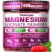 5 IN 1 Magnesium Glycinate Gummies,1400mg Magnesium Complex with Glycinate, L-Threonate, Vitamin B6, CoQ10 & Black Pepper, Organic, Non-GMO, Third-Party Tested, Gut-Friendly & Easy-to-Chew 120 Gummies