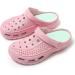 INMINPIN Orthopedic Garden Clogs with Arch Support & Plantar Fasciitis Insoles - Sweet Pink (Size 8-9 Women/6-7 Men) - Buy Online on GoSupps.com