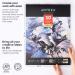 Arteza Spiral Bound Drawing Pad  Heavyweight Paper with Micro-Perforation  18 X 24 Inches  75 lb/120gsm  30 Sheets 1 pack - Buy Online on GoSupps.com