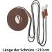 Double Lunge Horse Double Lunge Ideal for Floorwork Horse Lunging Line for Gymnastics Length 16 m (1 x Double Lunge Brown) - Buy Online on GoSupps.com