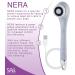 Spa Sciences NERA Shower Body Brush - 4-in-1 Multifunction Treatment for Exfoliation, Cleansing, Massaging - Includes Body Brush, Loofah, Pumice Stone, Massage Head - All Skin Types - Buy Online on GoSupps.com
