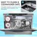 BLUZZO Stainless Steel Cat Water Fountain 3.2L/108oz with Ultra-Quiet Pump - Large Capacity Automatic Pet Water Dispenser for Cats & Dogs - Dishwasher Safe - Buy Online on GoSupps.com