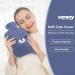 2L Hot Water Bottle with Cute Dark Blue Bear Cover - Hot & Cold Compress for Hand Feet Warmer - Great Gift for Women or Children - Buy Online on GoSupps.com