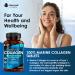 High Strength Pure Marine Collagen 1500mg - 180 Tablets with Hyaluronic Acid & Vitamin C | Hydrolysed Collagen Peptides | for Women and Men - Buy Online on GoSupps.com