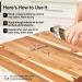 Thirteen Chefs 12oz Food Grade Mineral Oil for Wood Cutting Board and Butcher Block - Safe USP Finish for Bamboo, Marble, and Soapstone - Knife and Meat Grinder Lubricant - Buy Online on GoSupps.com