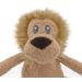 Tufflove Lion Small Tough Dog Toy for Small to Medium Dogs - Brown - Buy Online on GoSupps.com