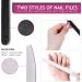 Roleelex Nail Files and Buffers Set 12 Pieces Acrylic Professional 100/180 Grit Emery Board 800/4000 Grit Buffer Block for Home and Salon - Buy Online on GoSupps.com