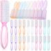 Patelai 30 Pcs Nail Scrub Brushes Nail Brush for Cleaning Fingernails Handle Grip Manicure Brushes Pedicure Cleaning Brushes for Toes and Nails Cleaning  5 Colors