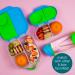 b.box Snackbox for Toddlers Kids | Mini Bento Lunch Box | 2 Compartments, Leak Proof | BPA Free, Dishwasher Safe | Ages 4 Months+ | Graphite (12 fl oz) - Buy Online on GoSupps.com
