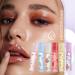 Flower Rolling Ball Lip Oil Gloss - Long Lasting Moisturizing Lip Balm | Clear Fruit Scented Lip Gloss for Women & Girls (#05 - Buy Online on GoSupps.com