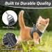 CatRomance Escape Proof Kitten Harness and Leash Set | S Size Black | Chest 10.5-11.5 | Weight 3.3-6.6 lbs - Buy Online on GoSupps.com