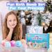 Organic Mermaid Bath Bombs for Kids 6 Pack with Surprise Inside | Handmade Natural Gifts for Girls Ages 4-8 - Buy Online on GoSupps.com