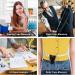 6 Pcs Body Measure Tape 60 Retractable Measuring Tape for Weight Loss, Sewing, Fabric - Black + White - Buy Online on GoSupps.com