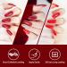 Beauty7 Gel Nail Polish Set 6 Colors Red Glitter Milky UV LED Gel Nail Polish Soak Off Nail Gel Nail Design Nail Art Set - Buy Online on GoSupps.com