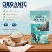Celtic Sea Salt 500g | 100% Organic Unfiltered | 82+ Natural Minerals | Hand Harvested in Guerande France | Coarse Grey | 1 Pack 500g - Buy Online on GoSupps.com
