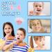 YOGINGO 2 Pack U Shaped Kids Toothbrushes | Food Grade Silicone | 360 Oral Cleaning | Cover Case | Toddler Age 2-6 - Buy Online on GoSupps.com
