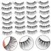 minkissy 5 Pair Luxury False Eyelashes Cruelty- Long False Eye Lashes Reusable Fake Eye Lashes Magnetic Eyelashes Natural Look Extension False Eyelashes Beauty Tools 3d Natural Style - Buy Online on GoSupps.com