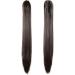 21 Inches Clip In Hair Extensions Claw On Ponytail Hairpieces Wrap Around Ponytail One Piece Long Straight Hair Extension Dark Brown  - Buy Online on GoSupps.com