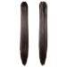 Ponytail Extension - Heat-Resistant Dark Brown Braid with Butterfly Clamp - 53 cm Realistic Hair Piece for Effortless Style - Buy Online on GoSupps.com