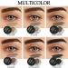 PHOERA 6 Colors Brow Pomade Gel - Highly Pigmented Eyebrow Cream for Makeup - Jet Black Shade for Defined and Sculpted Brows - Buy Online on GoSupps.com