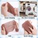 WLLHYF 2 Pcs African Exfoliating Net Shower Wash Cloth Set - Deep Clean Body Scrubbers for Spa Massage - Black Coffee Color - Ideal for Women and Men - Buy Online on GoSupps.com