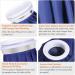 Ohuhu Reusable Ice Bag Hot & Cold Therapy 3-Pack (6/9/11 inches) - Pain Relief for Injuries - Waterproof Ice Bag - Blue - Buy Online on GoSupps.com