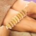 Haobin Wooden Massage Stick - Deep Tissue Roller for Neck Back & Body Relief | Premium Massage Device - Buy Online on GoSupps.com