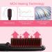 MiroPure Hair Straightening Brush - 2 in 1 Ionic Straightener Comb with MCH Heating, 16 Settings - Dual Voltage - Buy Online on GoSupps.com